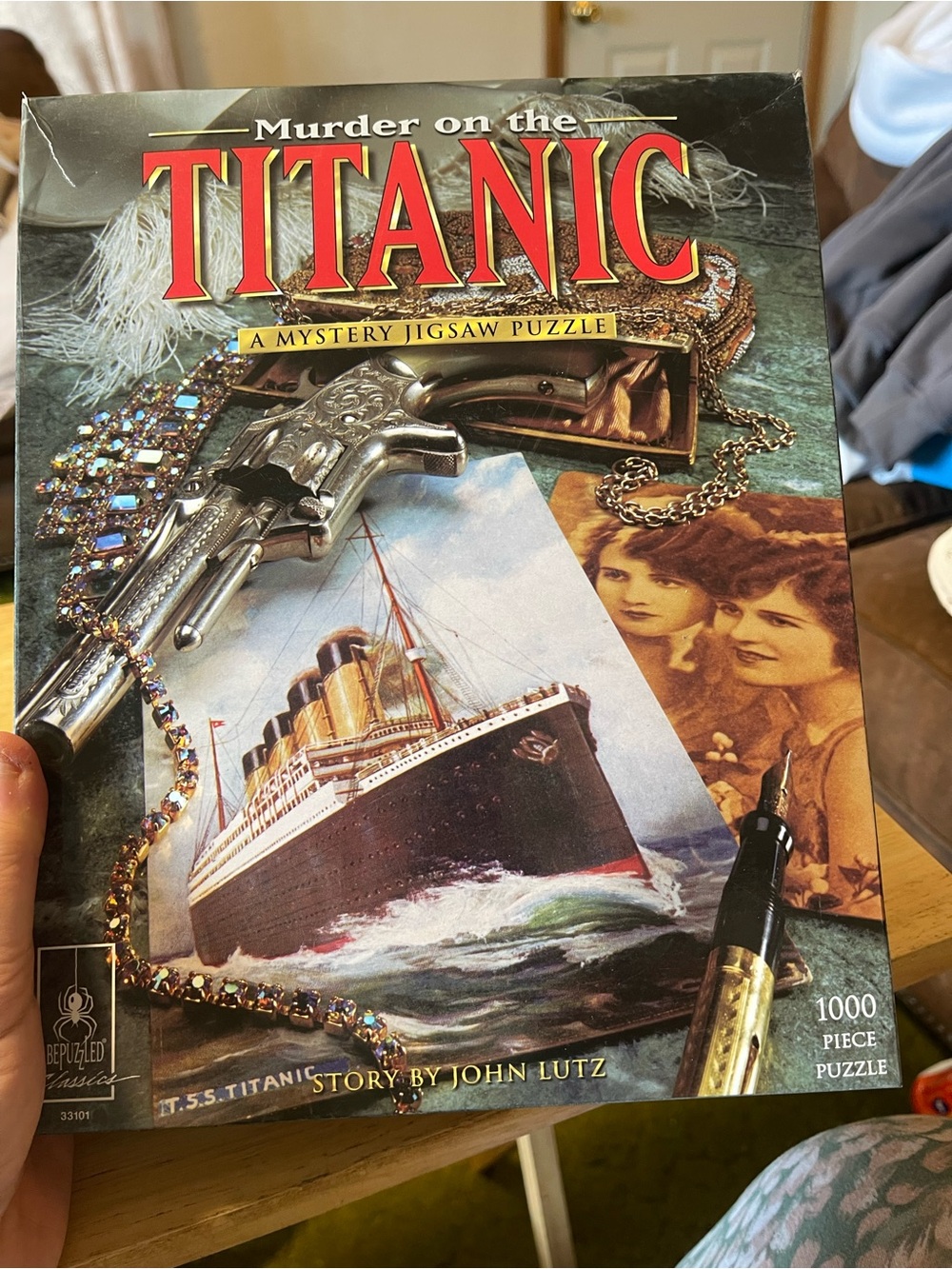 BePuzzled Murder on the Titanic Mystery Jigsaw Puzzle 1000 Piece 33101